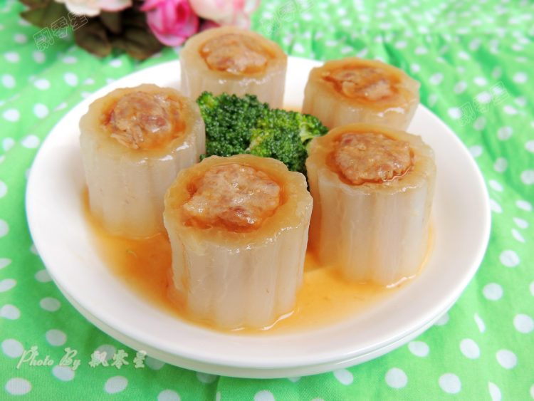 #盛夏餐桌#白玉萝卜盅步骤14