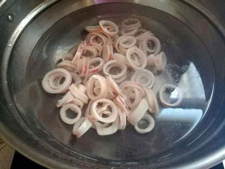 青椒鱿鱼圈步骤3
