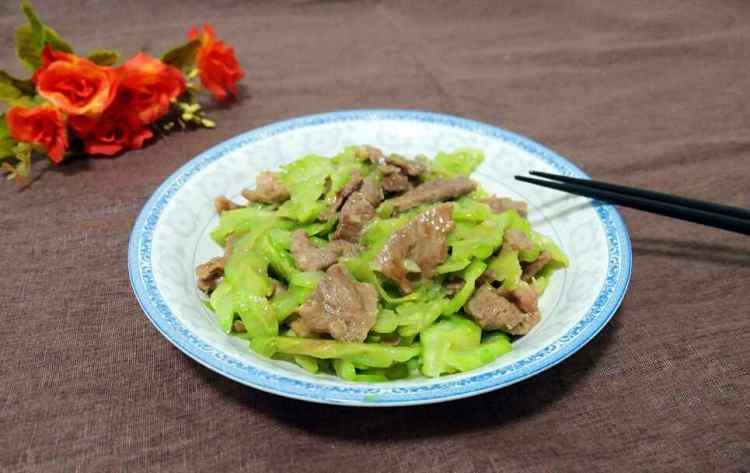 苦瓜炒牛肉步骤10