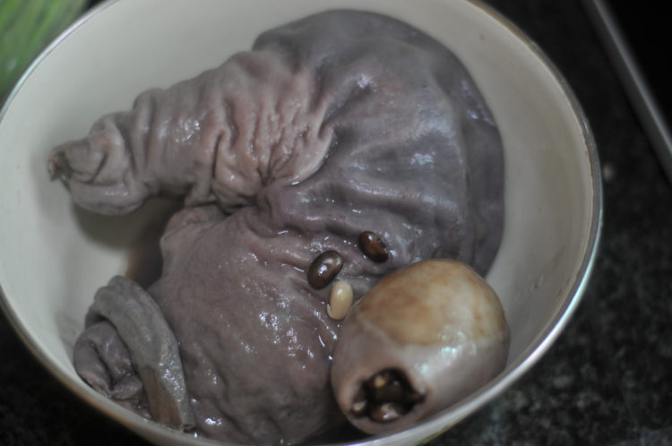 黑豆炖猪肚步骤9