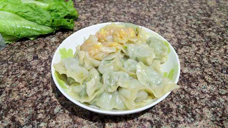 豌豆苗蒸饺步骤9