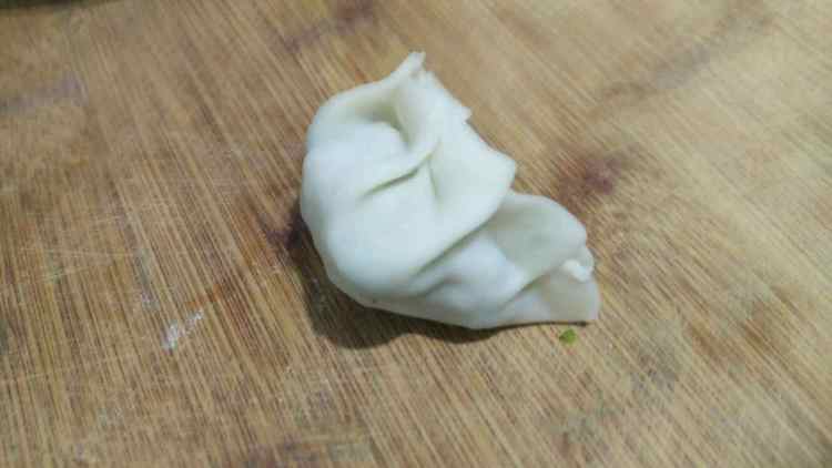 豌豆苗蒸饺步骤7