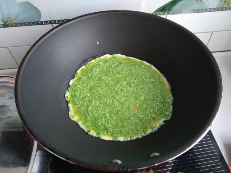 麦草煎鸡蛋步骤7