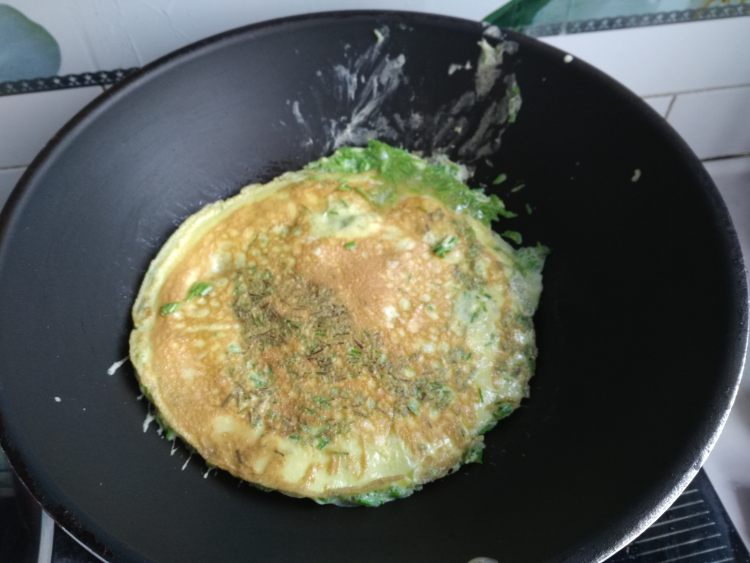 麦草煎鸡蛋步骤8