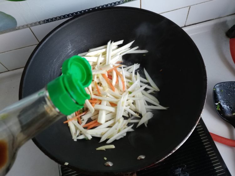 素炒茭白步骤9