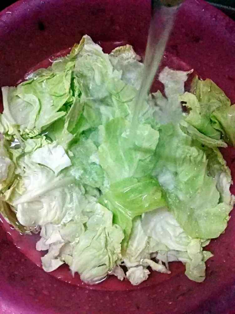 手斯包菜步骤2