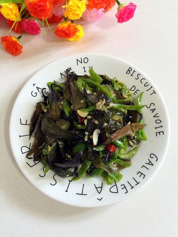 辣炒茄子蒂步骤10