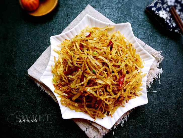 干煸土豆丝步骤11