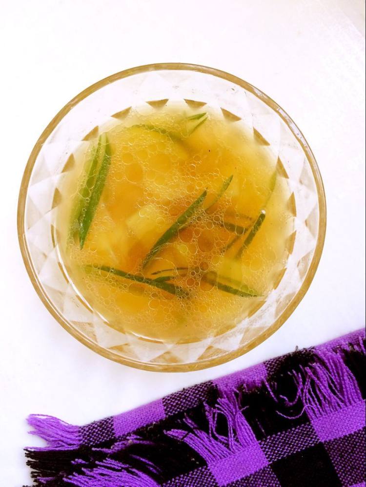家常土豆片汤步骤8
