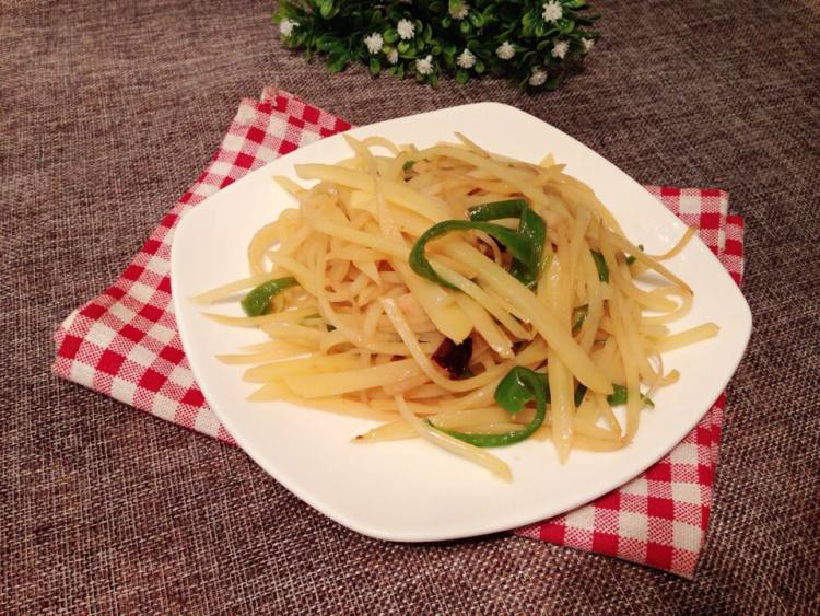 炒土豆丝步骤9