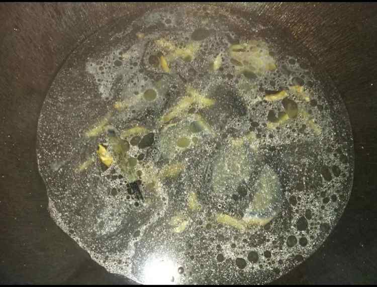苋菜皮蛋汤步骤5
