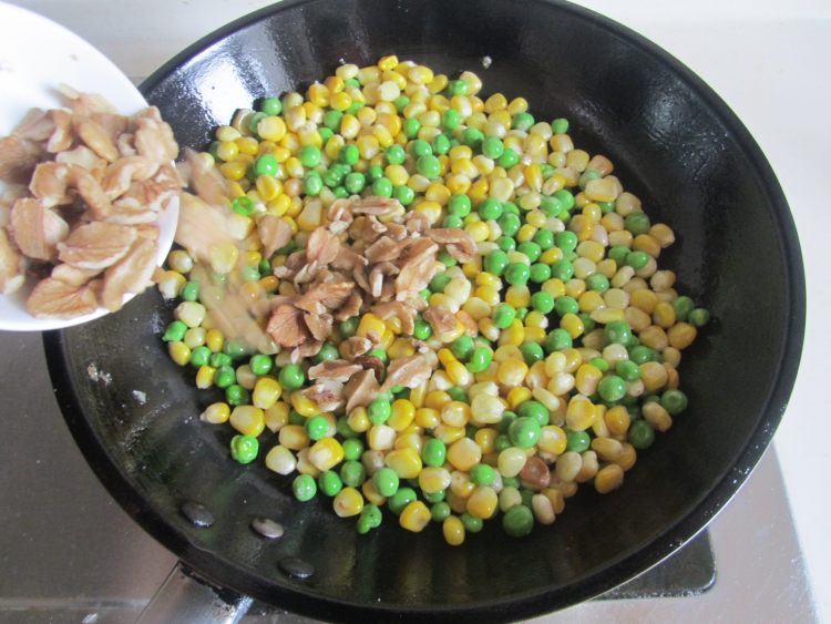核桃青豆玉米步骤8