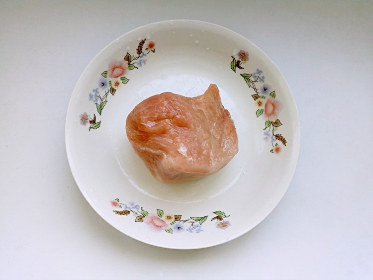 肉丝豆皮青菜汤步骤3