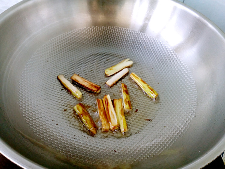 肉丝豆皮青菜汤步骤8