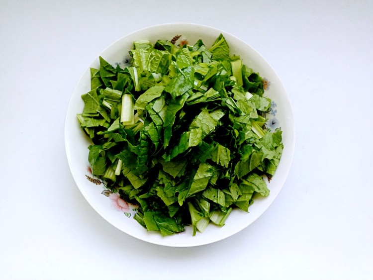 肉丝豆皮青菜汤步骤6