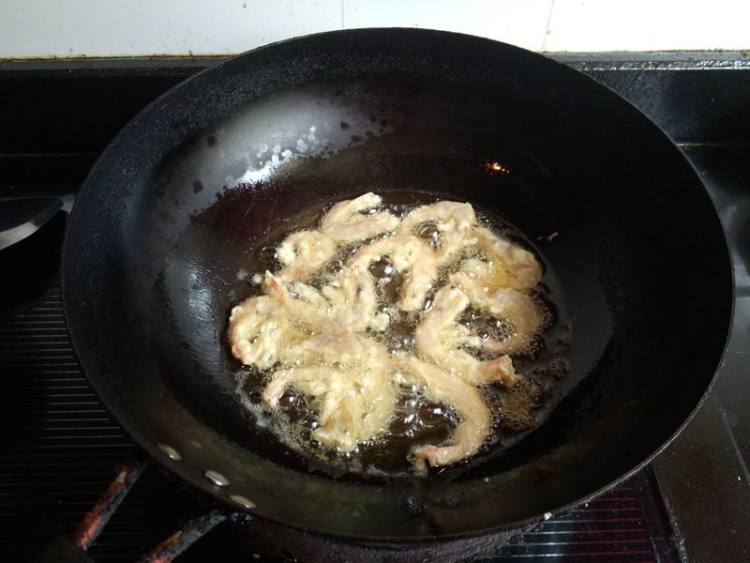 酥炸白条虾步骤8