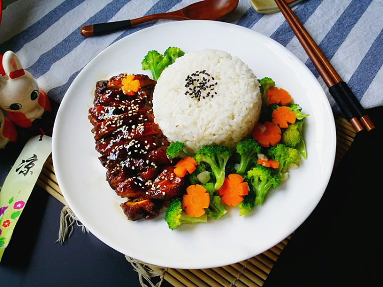照烧鸡腿饭步骤17