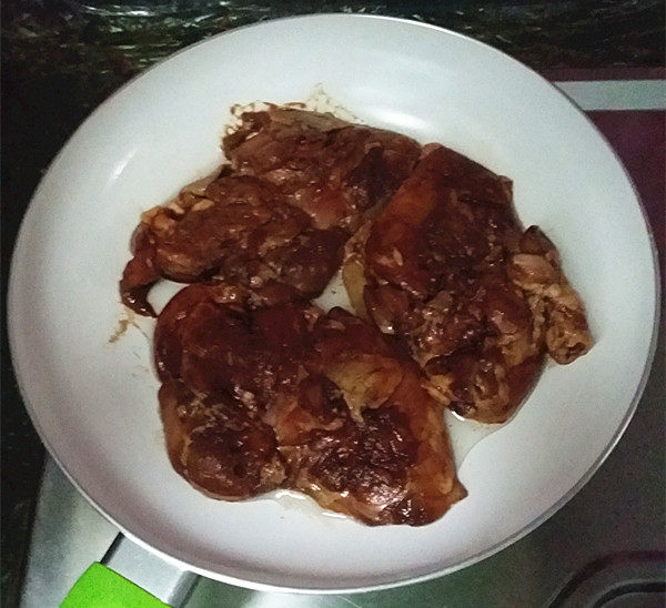 照烧鸡腿饭步骤12