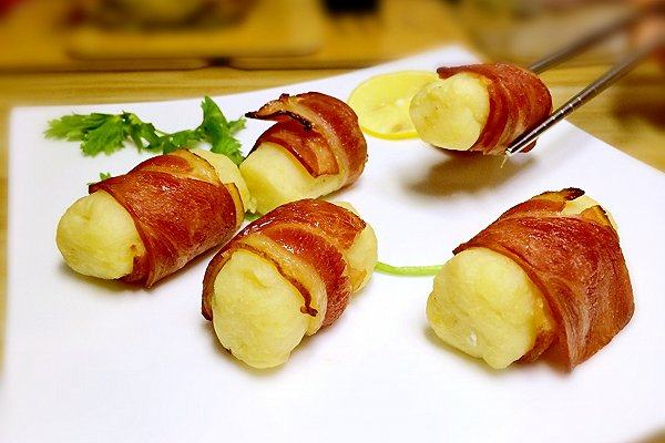 土豆培根卷步骤7