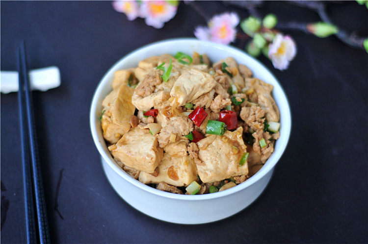 肉末豆腐步骤7