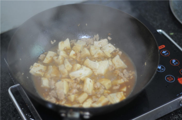 肉末豆腐步骤6