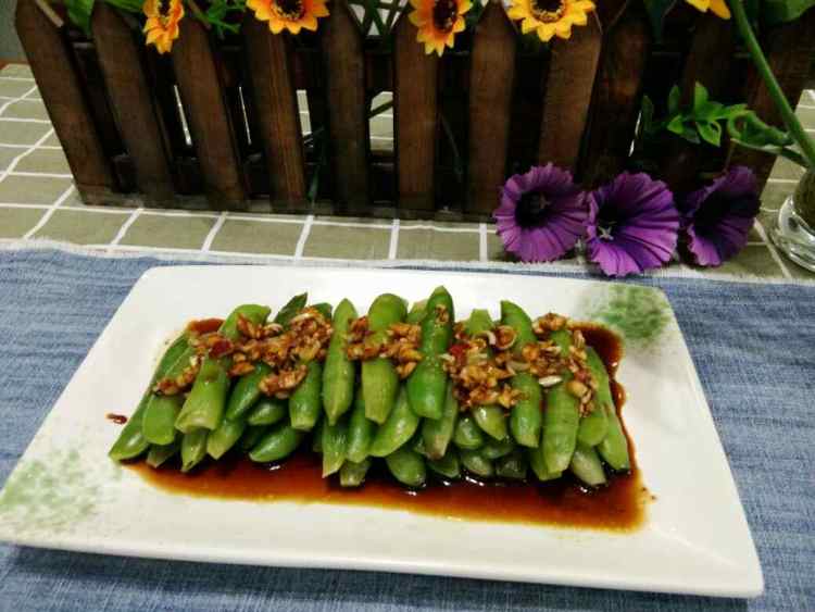 调汁煮豌豆步骤9