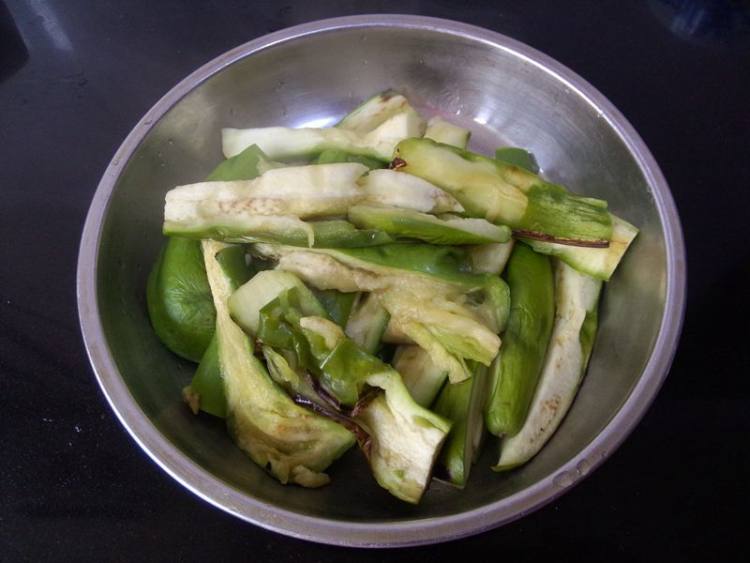 蒜泥拌茄子步骤4