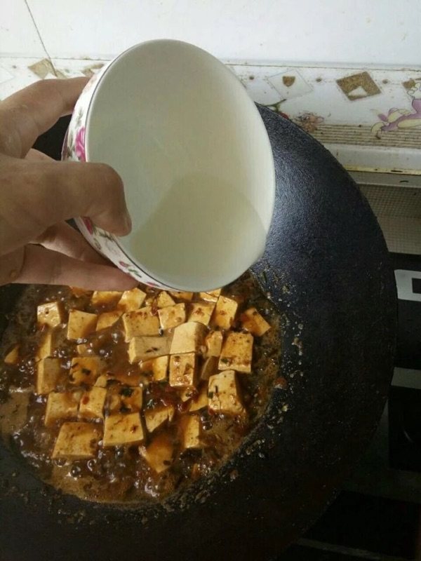 麻婆豆腐步骤6