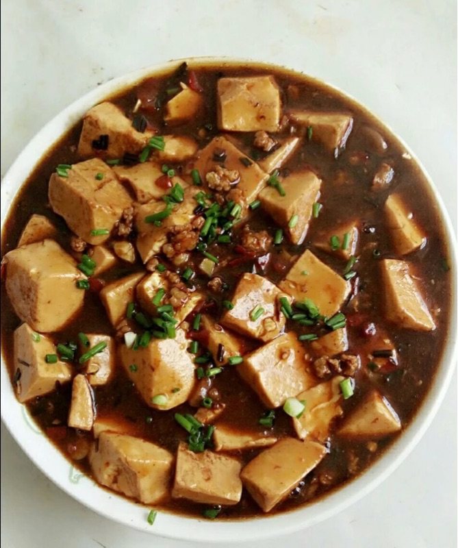 麻婆豆腐步骤7