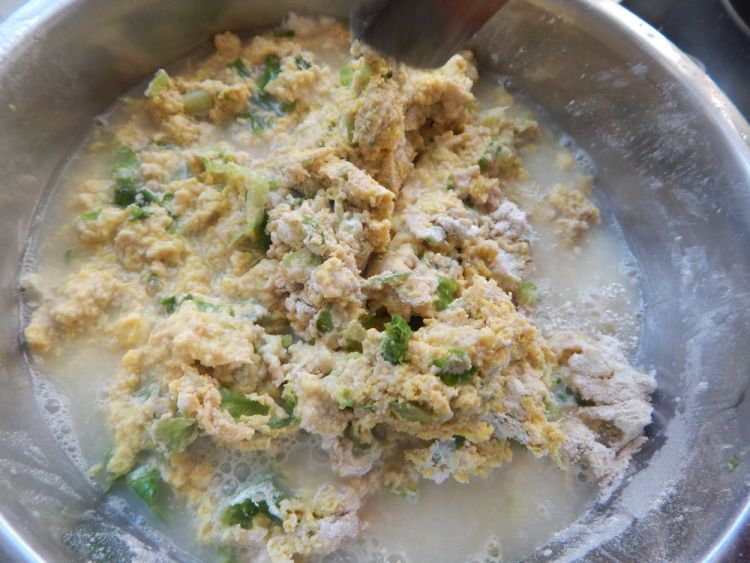 生菜鸡蛋煎饼步骤5