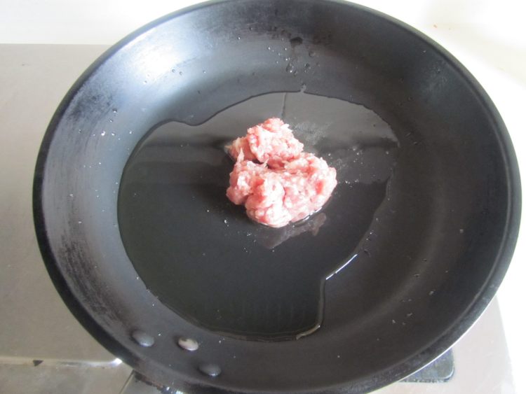 肉末炒南瓜叶步骤5