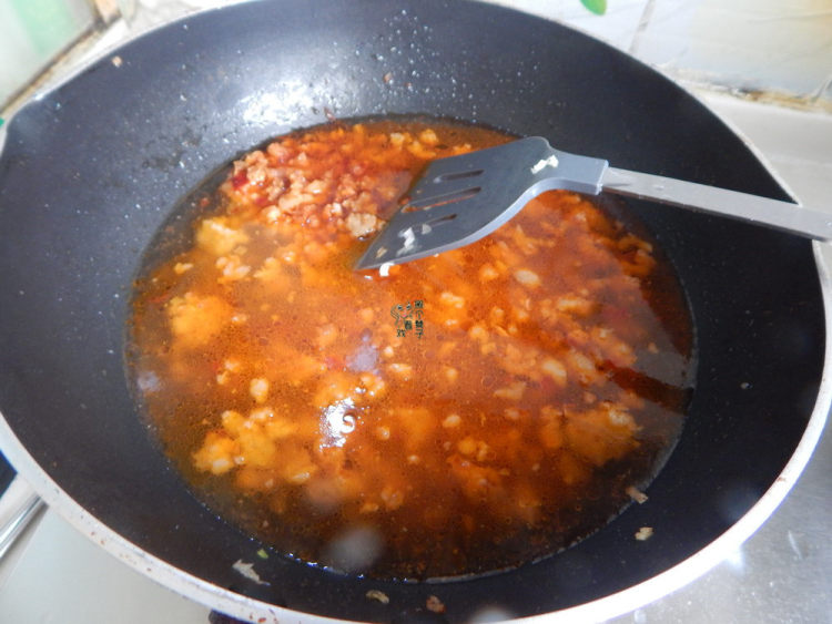 豆瓣肉末豆腐步骤9