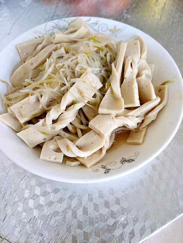 豆芽炒肉糕步骤7