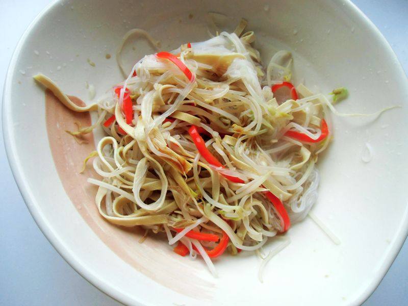 拌三丝步骤8
