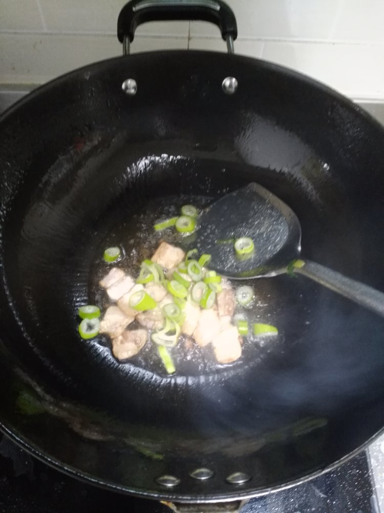 小炒菜花步骤4