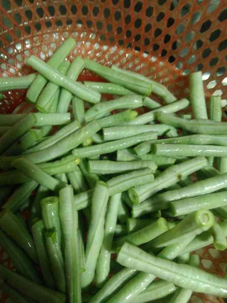 豆角烧茄子步骤2