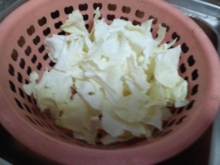 腊味炒萝卜干步骤4