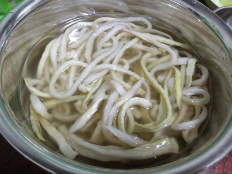 腊味炒萝卜干步骤2