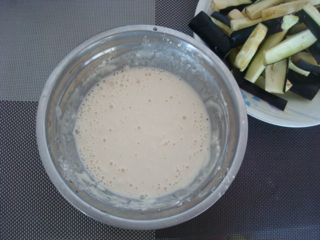 避风塘茄子步骤2
