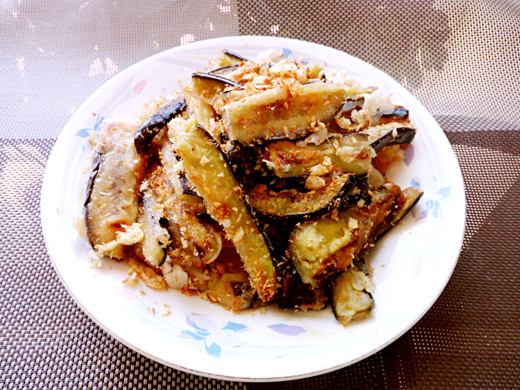 避风塘茄子步骤7