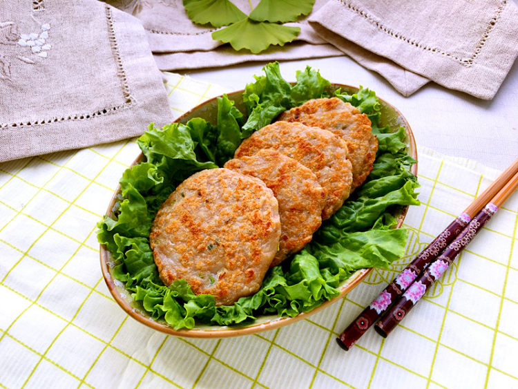 马鲛鱼饼步骤14