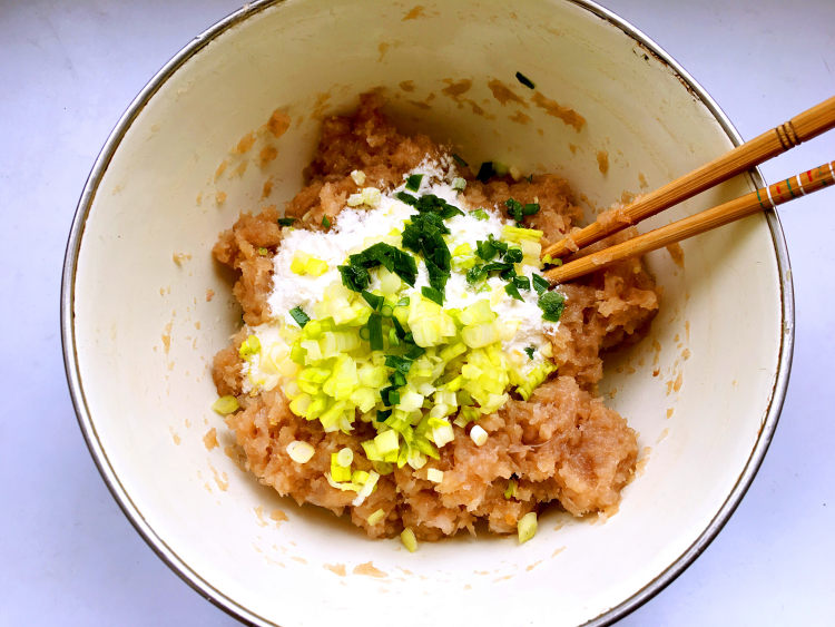 马鲛鱼饼步骤9