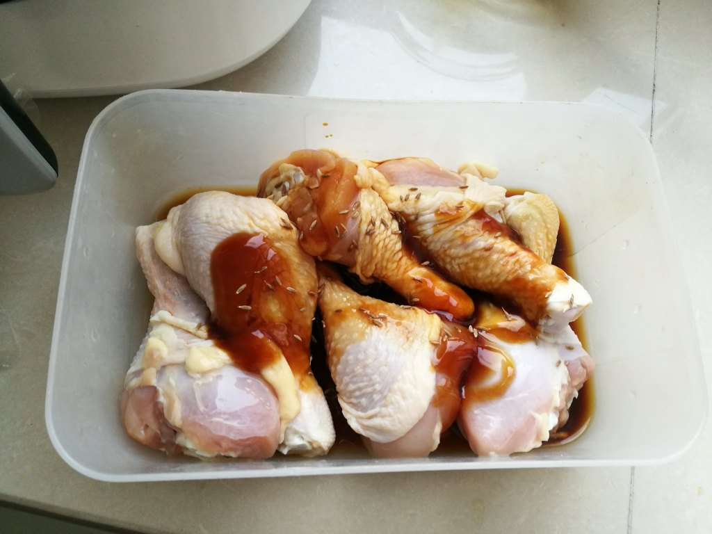健康少油炸鸡腿步骤2