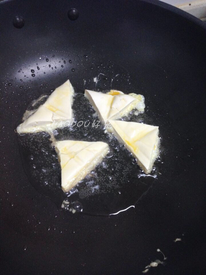 韭菜豆腐步骤5