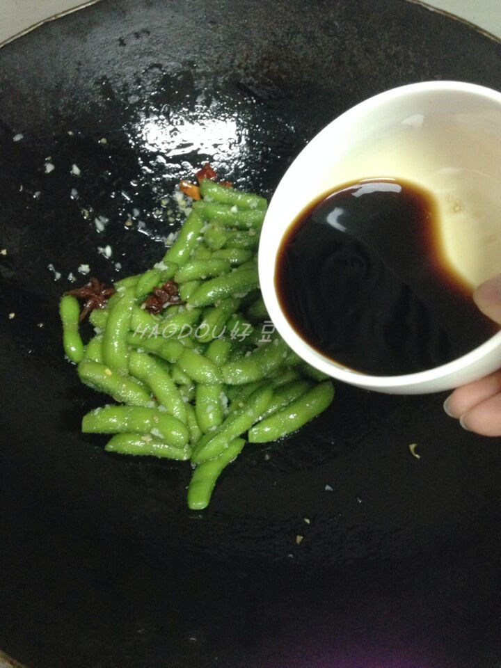 凉拌毛豆步骤7