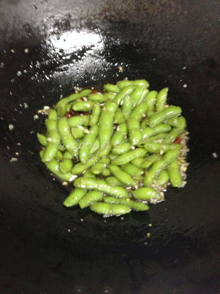 凉拌毛豆步骤8