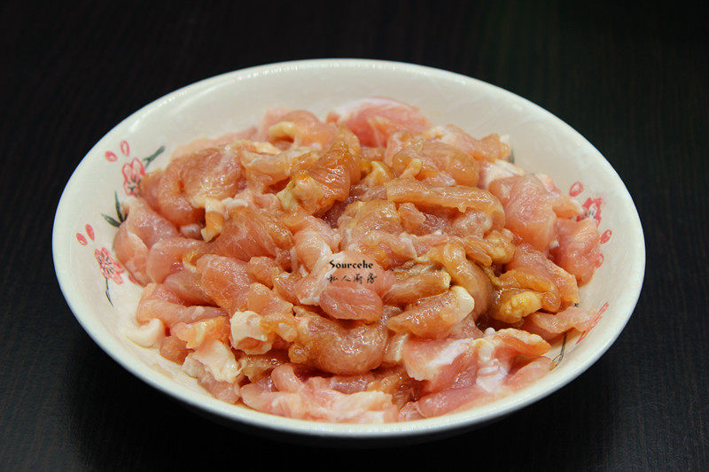 肉片白灼上海青步骤1