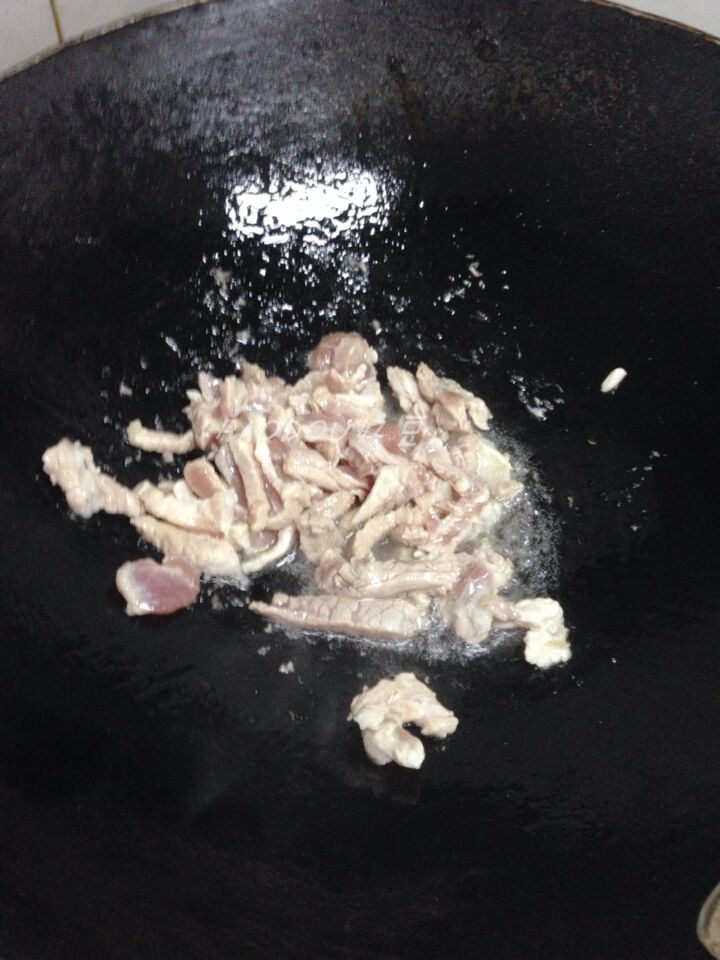 瓠瓜炒肉步骤4