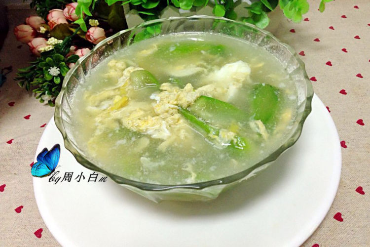 丝瓜鸡蛋汤步骤8