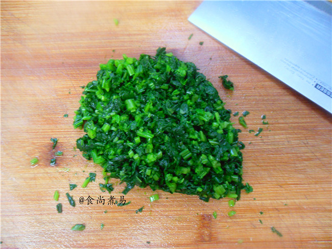 菠菜鸡蛋饼步骤2